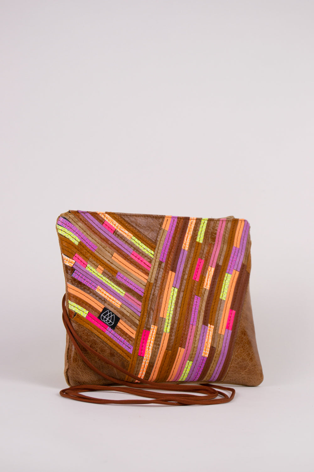 Festivaltasche Crazy Stripes / Neon Colors / Medium