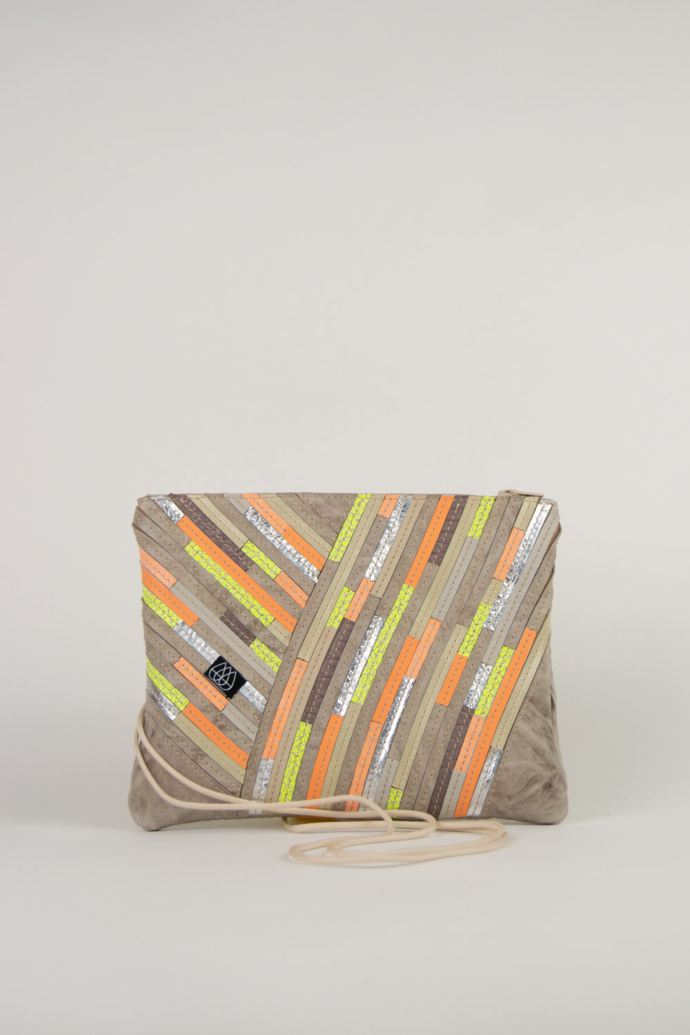 Festivaltasche Crazy Stripes / Grey Neon / Medium