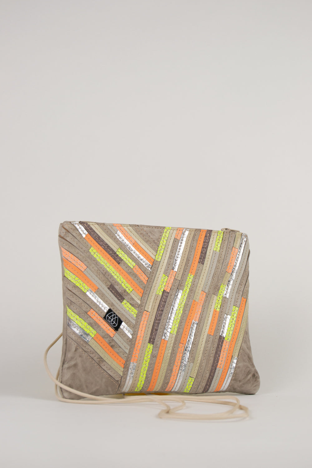 Festivaltasche Crazy Stripes / Grey Neon / Medium