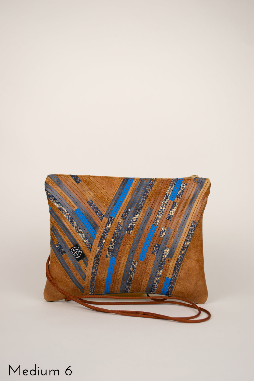 Festival Bag Crazy Stripes / Brown Mix