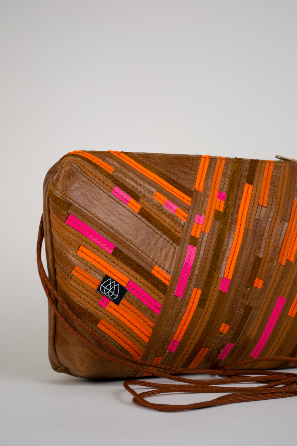 Festivaltasche Crazy Stripes / Neon / Large