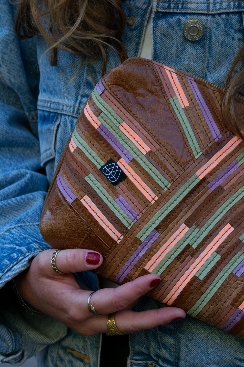 Festivaltasche Crazy Stripes / Fresh / Large