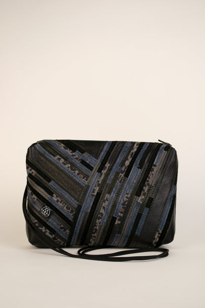 Festivaltasche Crazy Stripes / Midnight Ocean / Large