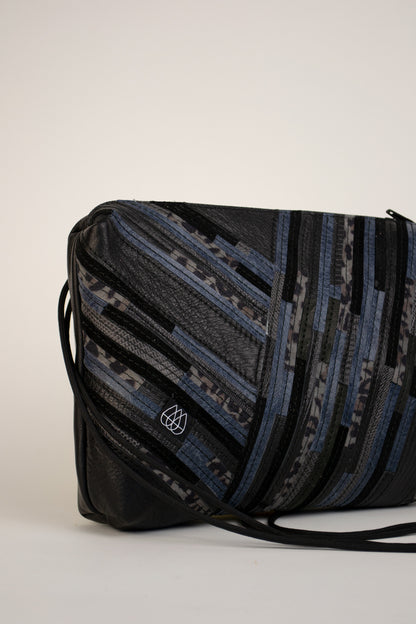 Festivaltasche Crazy Stripes / Midnight Ocean / Large