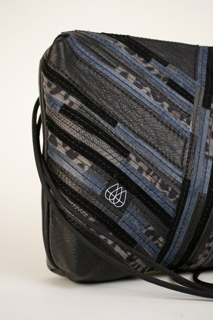 Festivaltasche Crazy Stripes / Midnight Ocean / Large