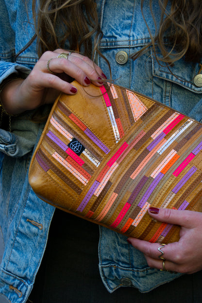 Festival Bag Crazy Stripes / Black