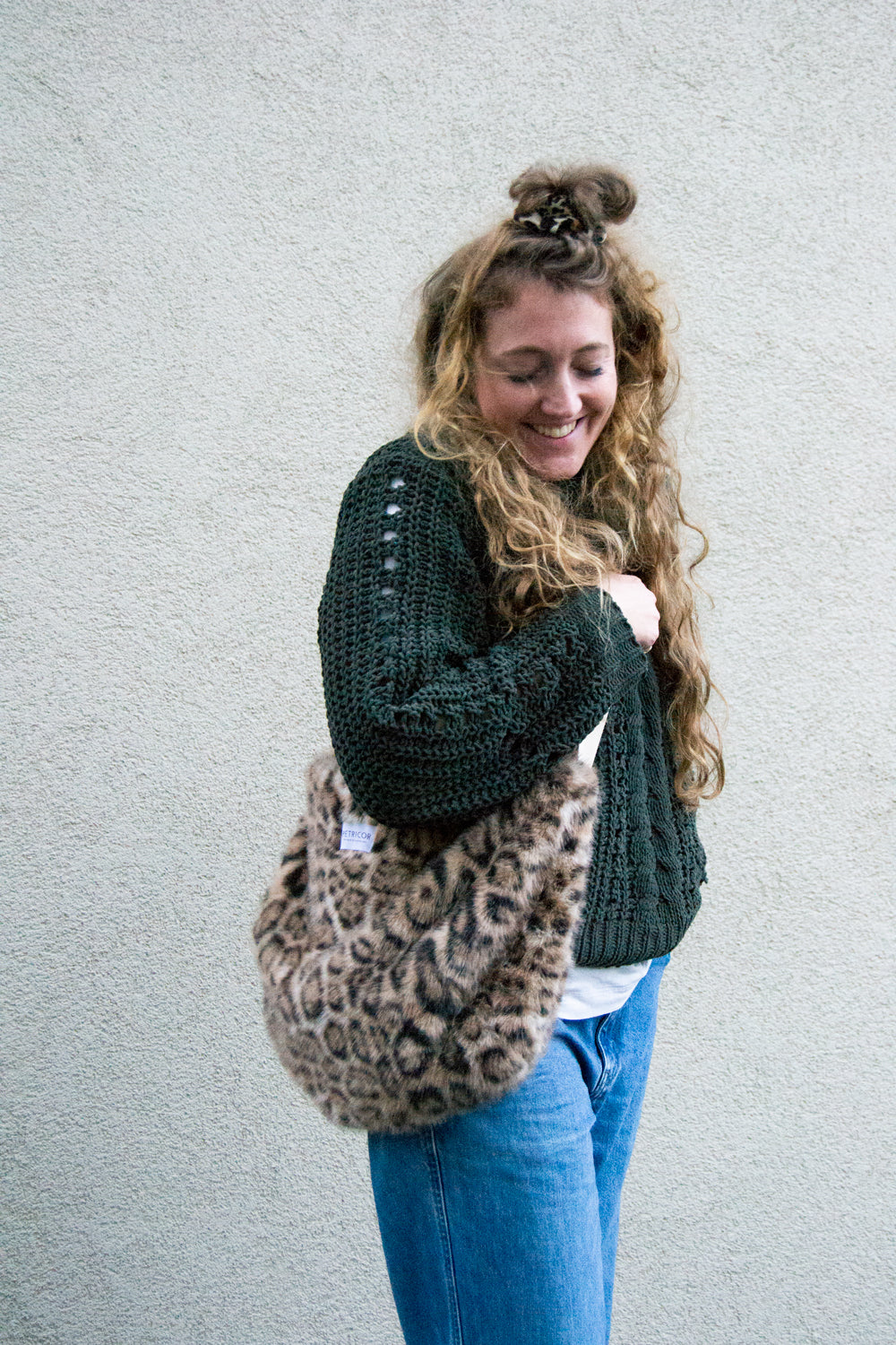 Crossbody Bag Fell / Leo Creme