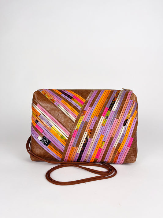 Festival Bag Crazy Stripes / Black