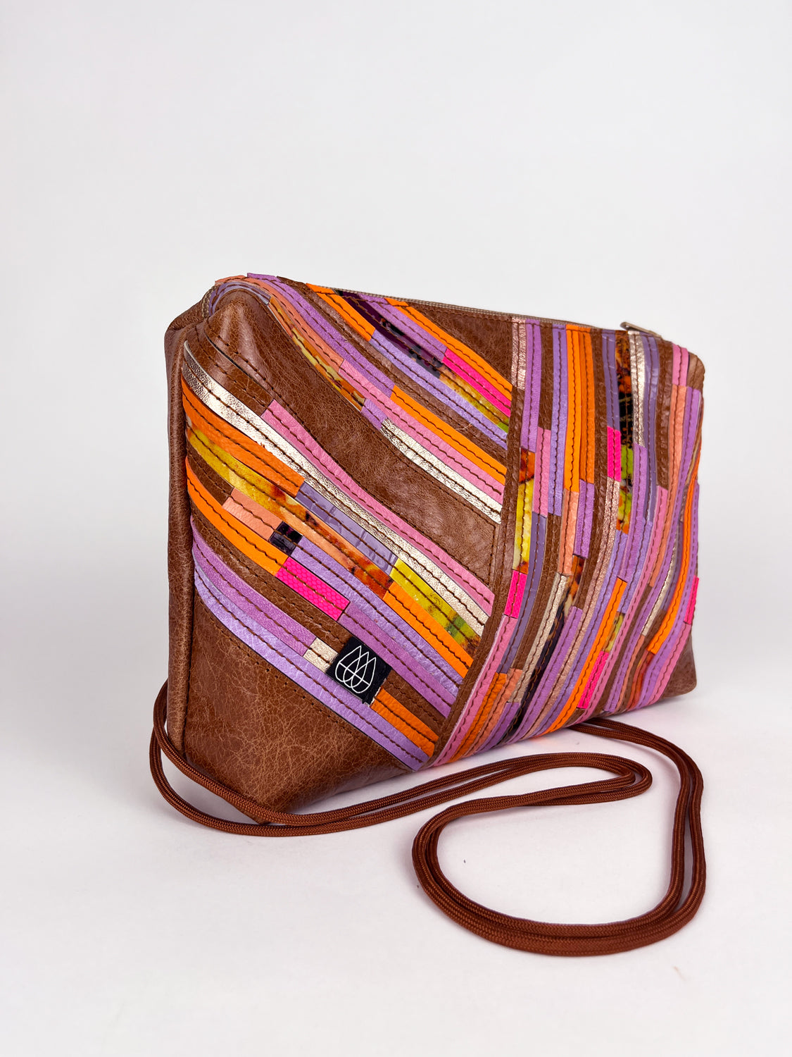 Festival Bag Crazy Stripes / Black