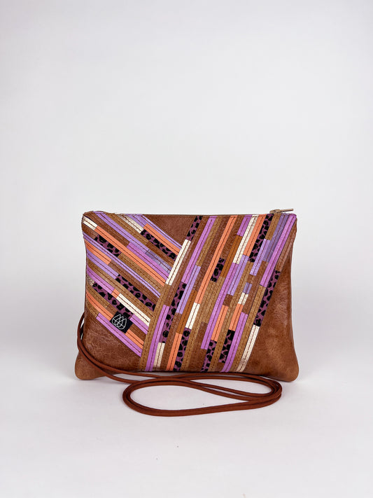 Festival Bag Crazy Stripes / Black
