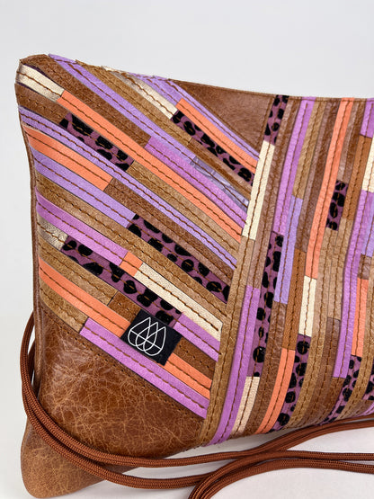 Festival Bag Crazy Stripes / Black