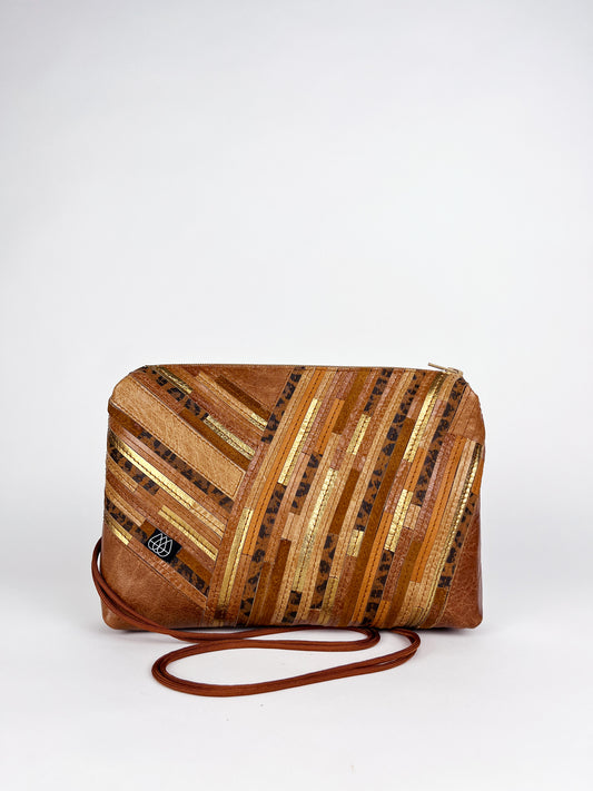 Festival Bag Crazy Stripes / Black