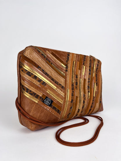 Festival Bag Crazy Stripes / Black