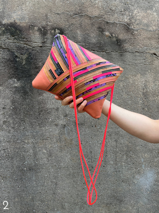 Festivalbag Crazy Stripes / Peach