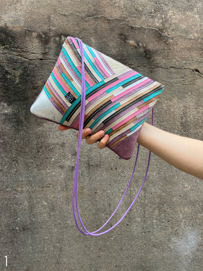 Festivalbag Crazy Stripes / Lilac / Mehrere Farben