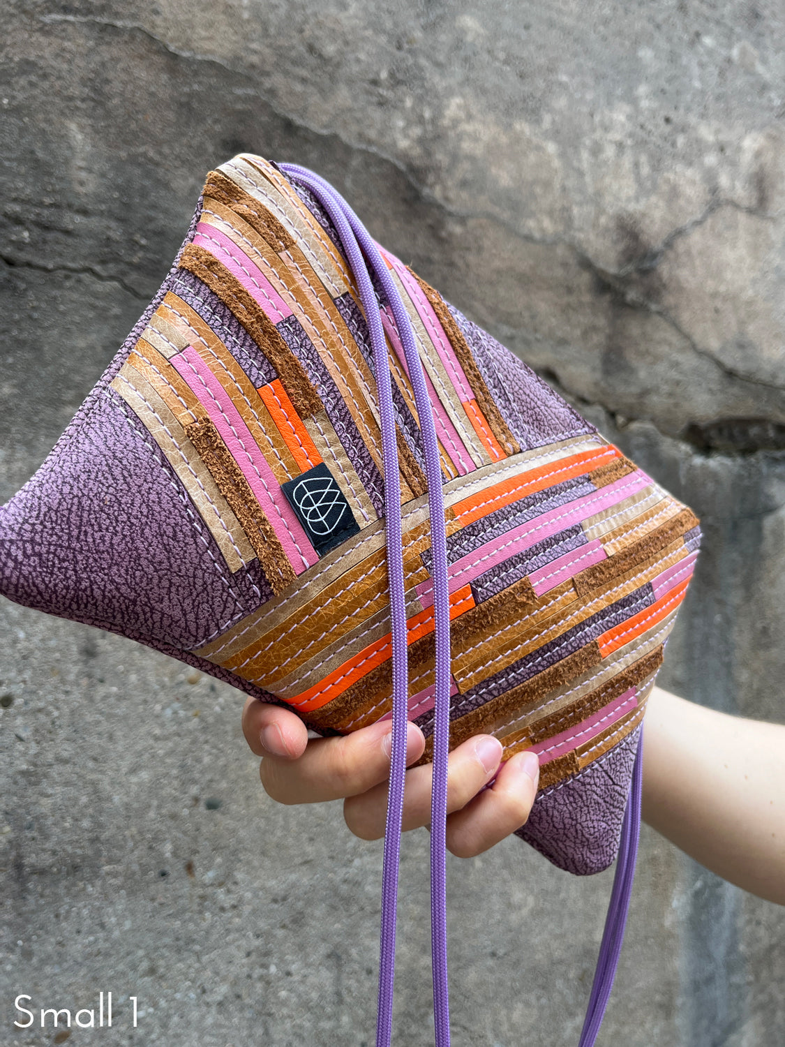 Festivalbag Crazy Stripes / Lilac / Mehrere Farben