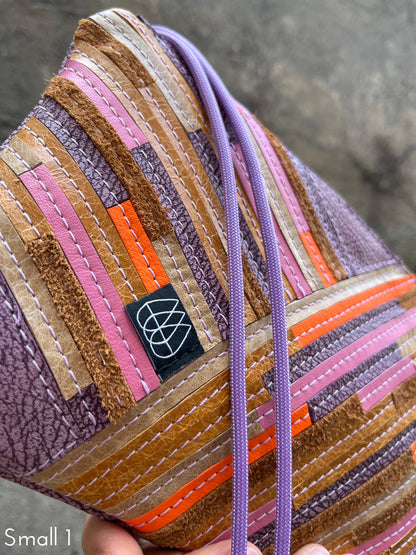 Festivalbag Crazy Stripes / Lilac / Mehrere Farben