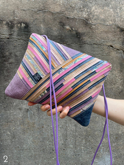 Festivalbag Crazy Stripes / Lilac / Mehrere Farben