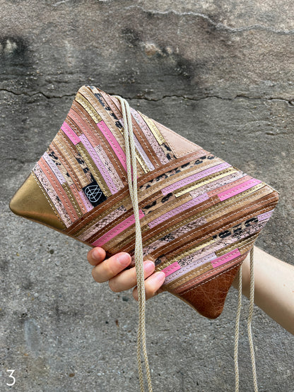 Festival Bag Crazy Stripes / Rose