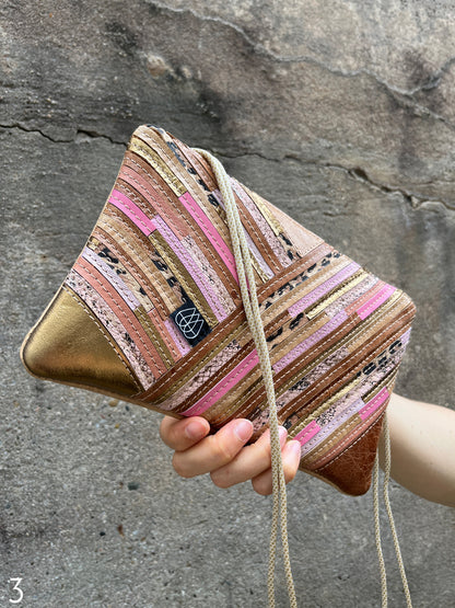 Festival Bag Crazy Stripes / Rose