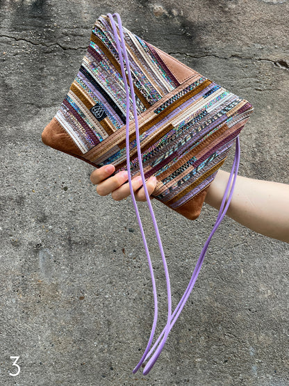 Festivalbag Crazy Stripes / Lilac / Mehrere Farben