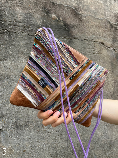 Festivalbag Crazy Stripes / Lilac / Mehrere Farben