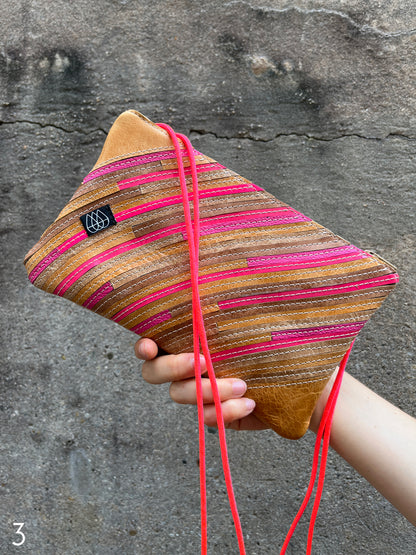 Festivalbag Crazy Stripes / Neon / Mehrere Farben