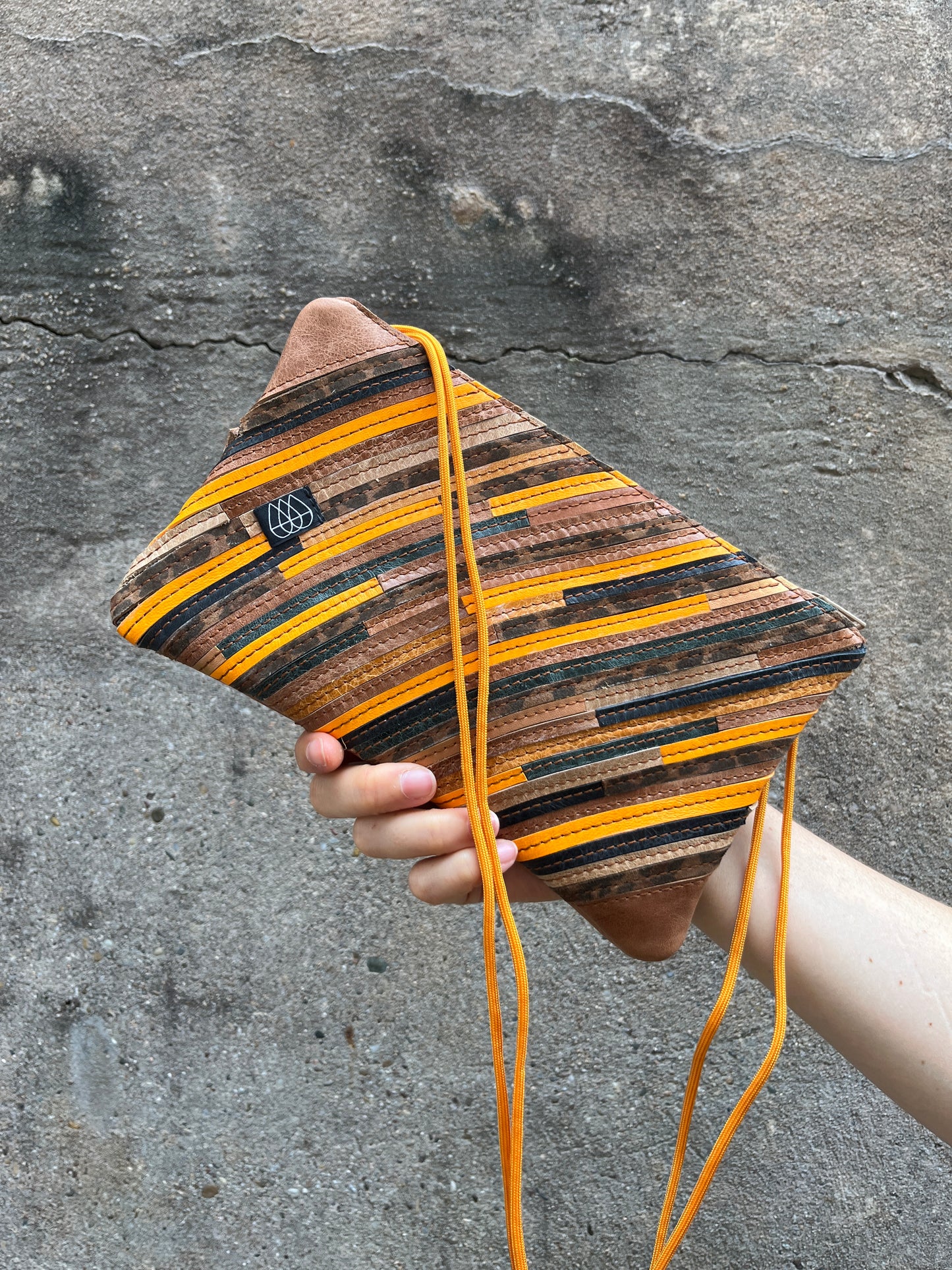 Festival Bag Crazy Stripes / Black