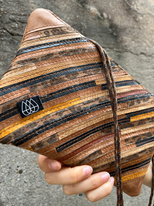 Festival Bag Crazy Stripes / Black