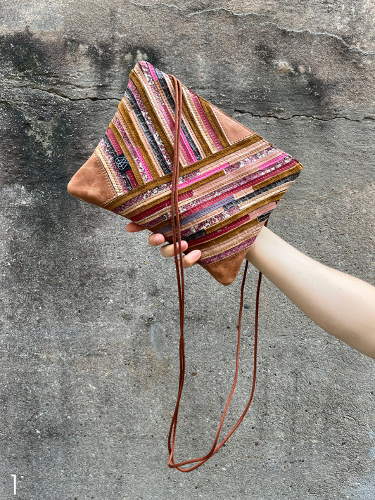 Festival Bag Crazy Stripes / Berry