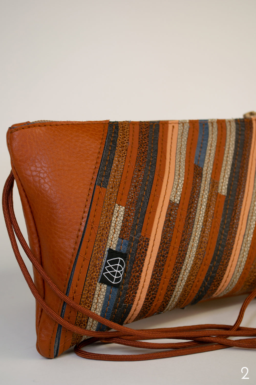 Festivaltasche Crazy Stripes / Vegan / Mehrere Farben