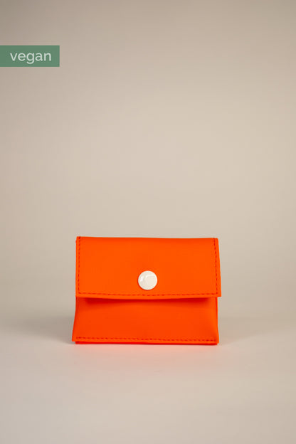 Mini-Geldbeutel Neon Orange