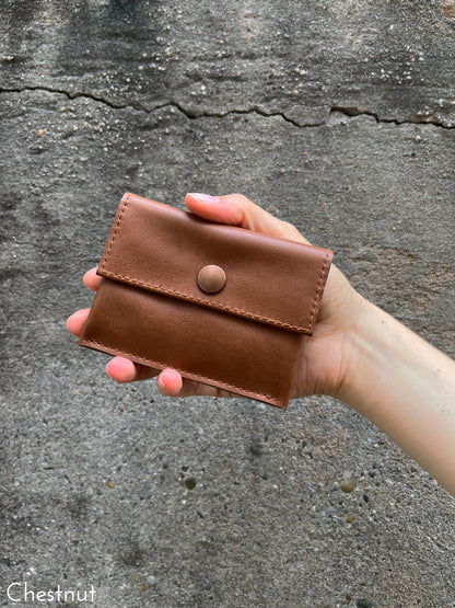 Mini Wallet Leather