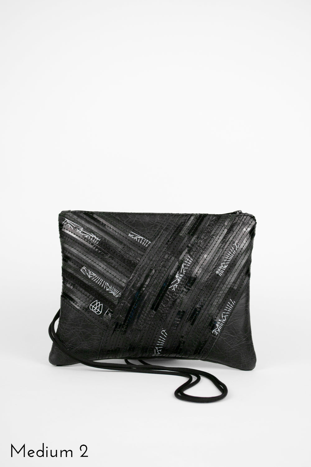 Festivalbag Crazy Stripes / Black