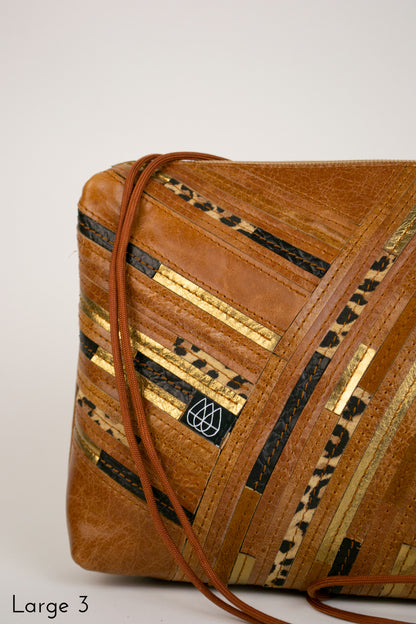 Festivalbag Crazy Stripes / Leo