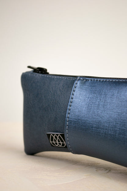 Trousse Blue Metallic