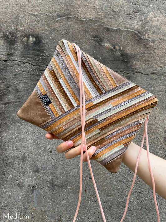 Festival Bag Crazy Stripes / Brown Mix