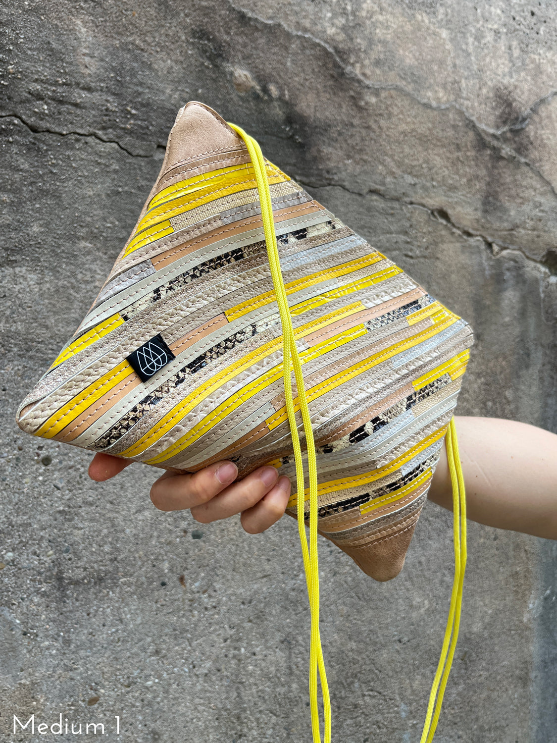 Festival Bag Crazy Stripes / Lemon