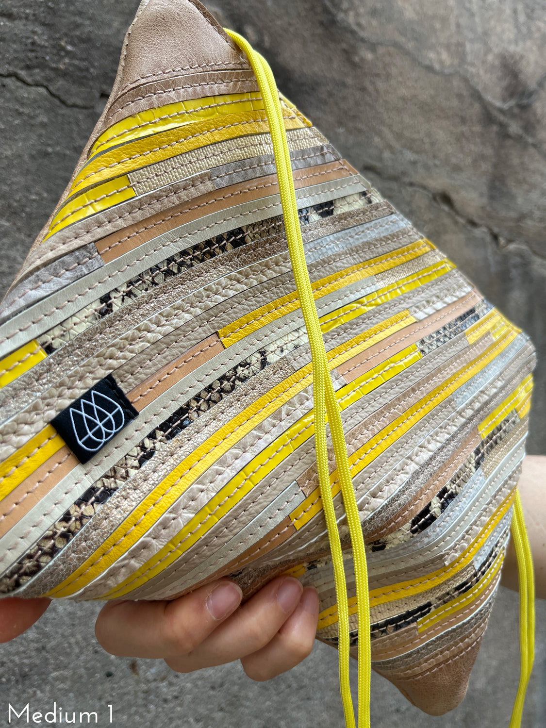 Festival Bag Crazy Stripes / Lemon