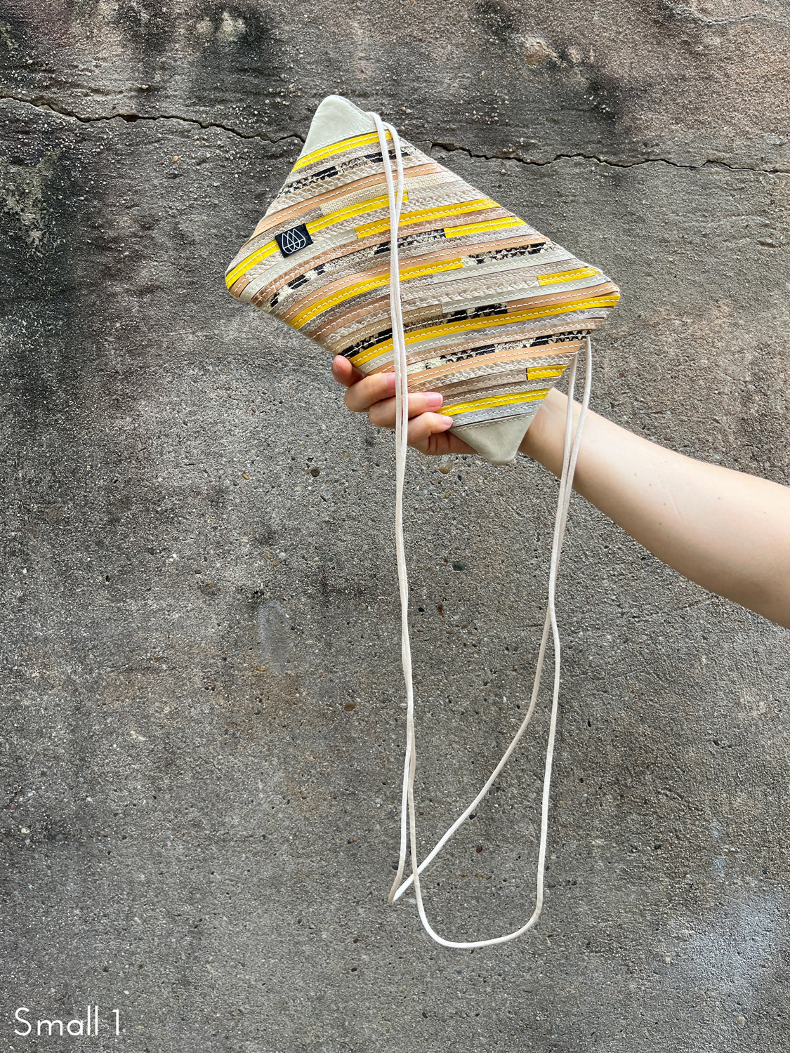 Festival Bag Crazy Stripes / Lemon