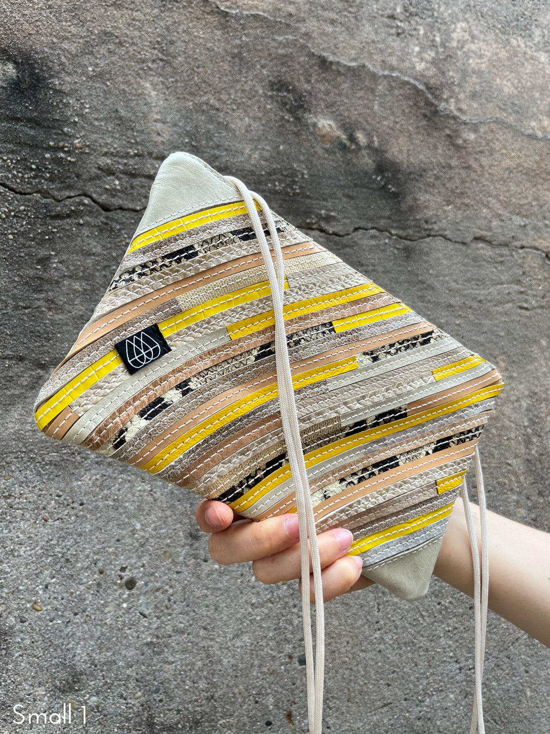 Festival Bag Crazy Stripes / Lemon