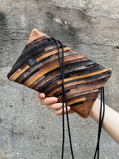 Festival Bag Crazy Stripes / Brown Mix