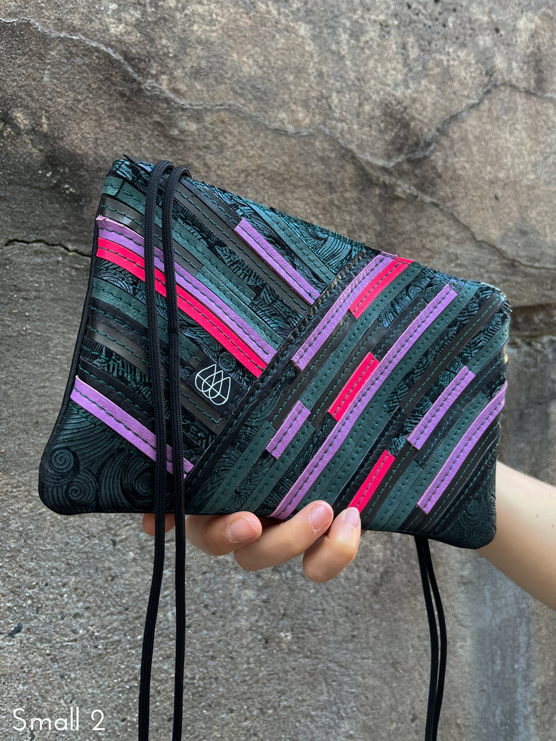 Festival Bag Crazy Stripes / Forest Mix