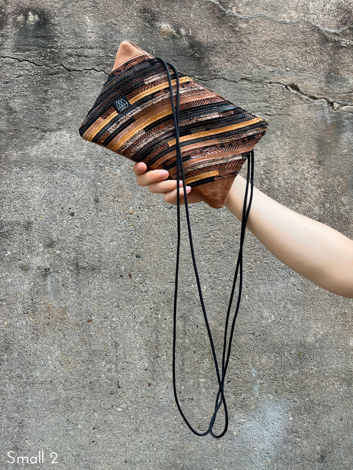 Festival Bag Crazy Stripes / Brown Mix