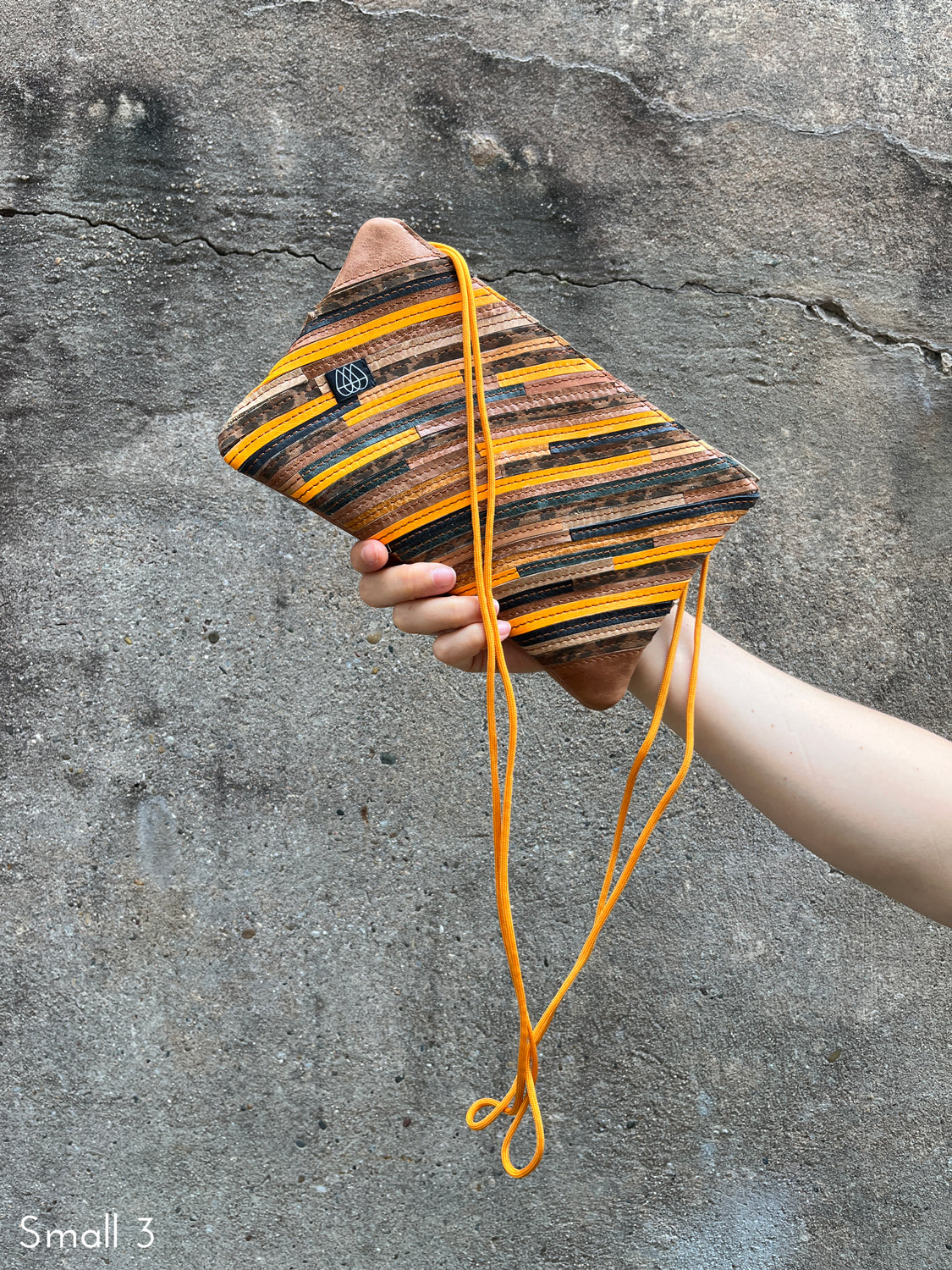 Festival Bag Crazy Stripes / Brown Mix