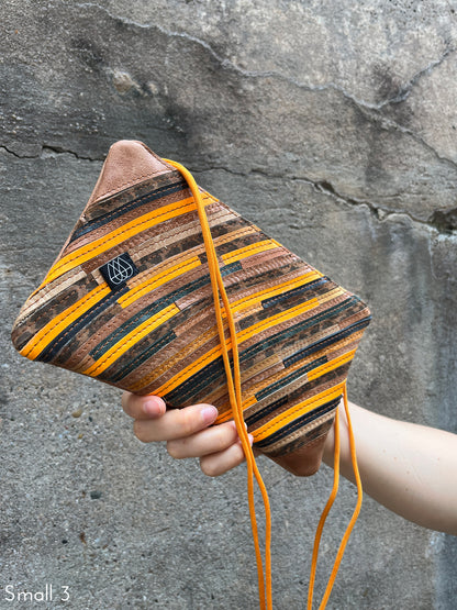 Festival Bag Crazy Stripes / Brown Mix