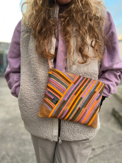 Festivalbag Crazy Stripes / Pastel / Mehrere Farben